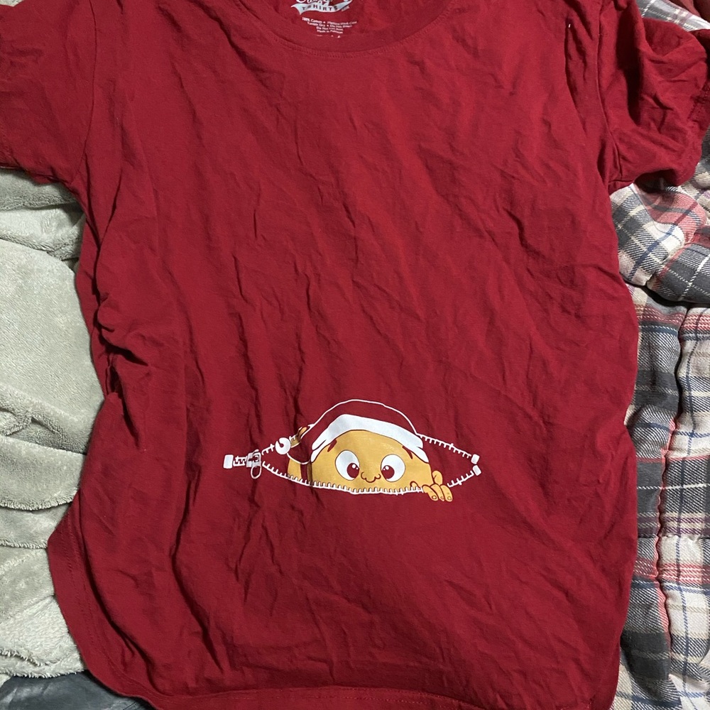 Maternity Christmas shirt
